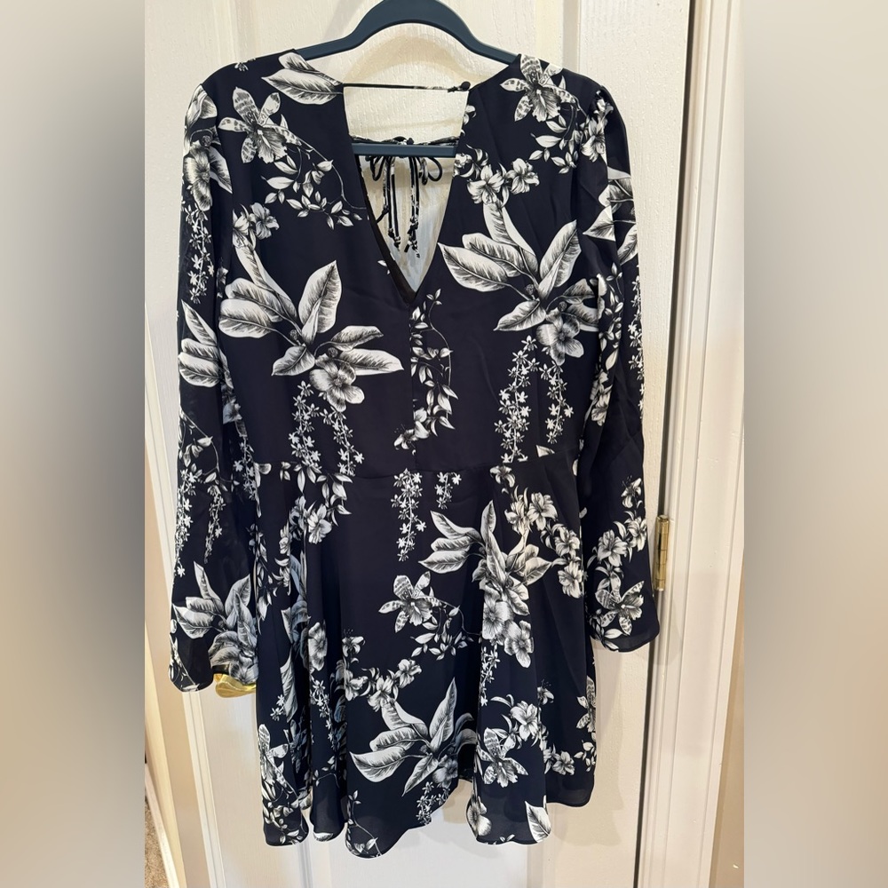 Sam Edelman floral dress, Size 4
